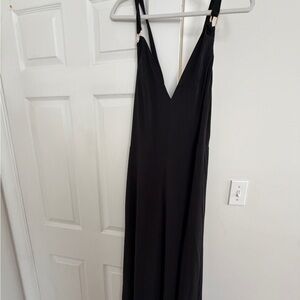 Abercrombie & Fitch Black Backless Dress